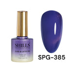 image, Shills Professional 9D Glazed Cat Eye Gel Polish – Magnetic Shine for Salon-Quality Nails (Shade - 385)