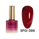 image, Shills Professional 9D Glazed Cat Eye Gel Polish – Magnetic Shine for Salon-Quality Nails (Shade - 386)