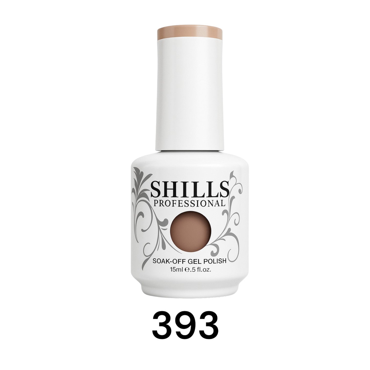 Shills Professional Jelly Gel Polish – Sheer Tint Finish, Glossy Translucent Colors for Nail Art (Shade-393)