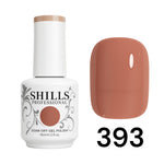 image, Shills Professional Jelly Gel Polish – Sheer Tint Finish, Glossy Translucent Colors for Nail Art (Shade-393)