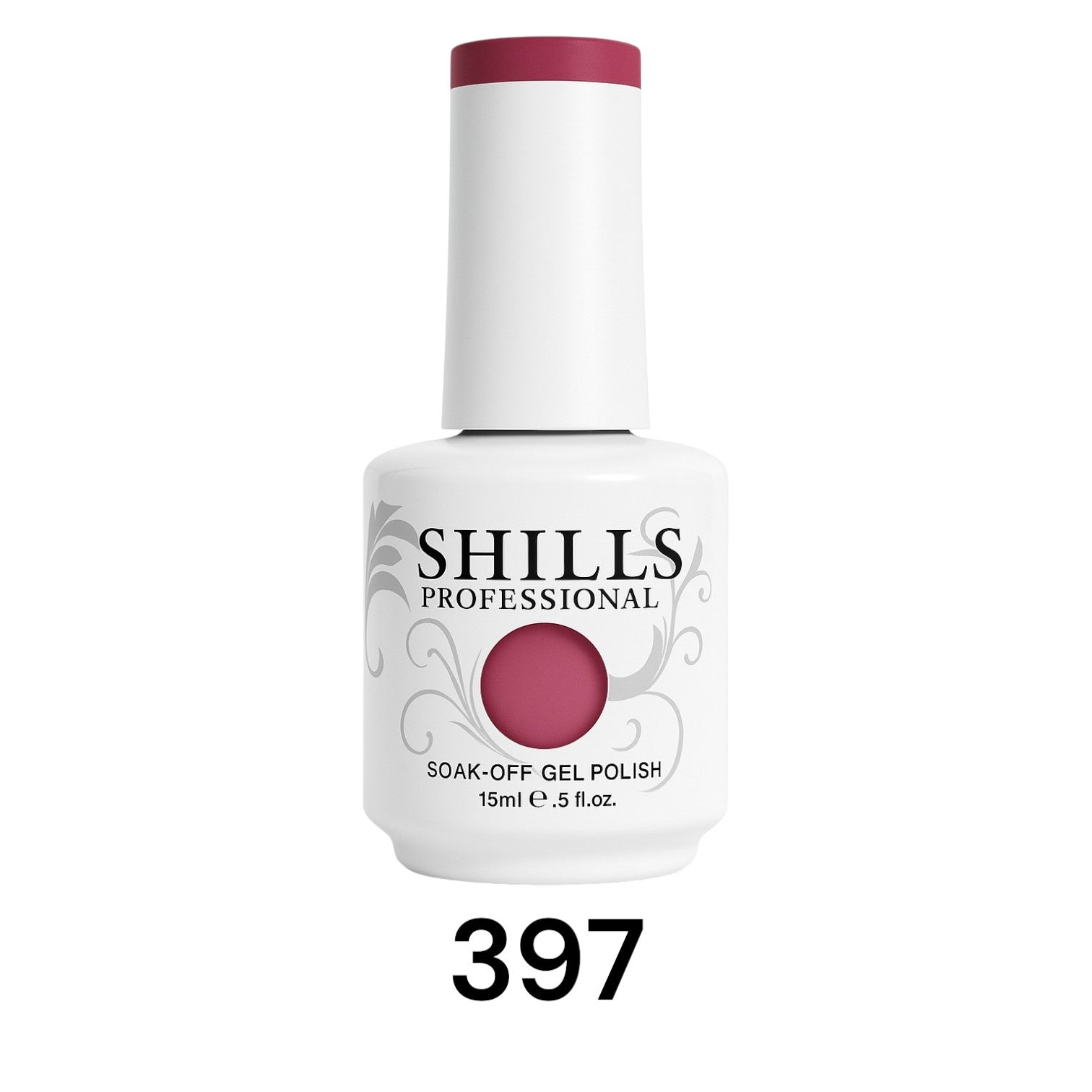 Shills Professional Jelly Gel Polish – Sheer Tint Finish, Glossy Translucent Colors for Nail Art (Shade-397)