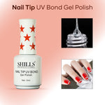 image, Shills Professional Nail Tip UV Bond – Strong Adhesive for Acrylic & Gel Nail Extensions | Quick-Cure Nail Glue for Long-Lasting Wear