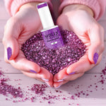 image, Shills Professional Reflective Gel Polish – Glitter Flash Gel for Sparkling Nail Art | Long-Lasting Soak-Off UV LED Gel (Shade-09)