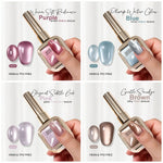 image, Shills Professional 4 Pcs Cat Eye Gel Polish Set – Karnataka Cosmic Glow