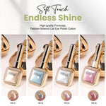 image, Shills Professional 4 Pcs Cat Eye Gel Polish Set – Punjab Platinum