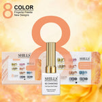image, Shills Professional 9D Diamond Cat Eye Gel Polish Set | 8 Colors x 10ml