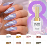 image, Shills Professional 9D Shimmer Cat Eye Gel Polish Set | 8 Colors x 10ml