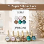 image, Shills Professional 9D Super Silk Cat Eye Gel Polish Collection MG05 | 6 Colors (10ml Each)