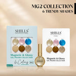 image, Shills Professional Magnetic & Glossy Cat Eye Gel Polish Collection MG02 | 6 Colors (10ml Each)