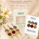image, Shills Professional Magnetic & Glossy Cat Eye Gel Polish Collection MG03 | 6 Colors (10ml Each)