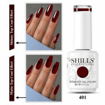 image, Shills Professional UV/LED Deep Burgundy Gel Polish 15ml – Shade 401