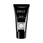 image, Shills Silver Glitter Poly Nail Gel – Fast Building Nail Extension Gel (30ml)