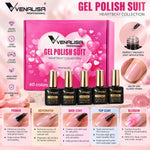 image, Venalisa Professional Gel Nail Polish & Nail Prep Kit β 55 Colors + Base & Top Coat