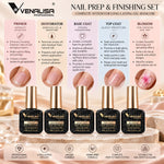 image, Venalisa Professional Gel Nail Polish & Nail Prep Kit β 55 Colors + Base & Top Coat