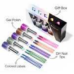image, Venalisa Galaxy Cat Eye Gel Polish Set (10ML) – Color Shift Magnetic Effect | TPO Free & HEMA Free