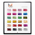 image, MC MEE Professional Cat’s Eye Gel Polish Kit – 24 Colors (15ml Each) Soak Off UV/LED Magnetic Nail Polish Set