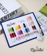 image, Recolte Gel Nail Polish Kit – 26 Colors + 3 Cat Eye +3 Glitter, Base, Top & Matte Coat | 8ml Each