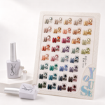 image, YOUSE Gel Cat Eye Set – 36 Magnetic Colors | Professional 9D Galaxy Effect Nail Gel Polish Collection