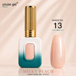 image, Youse Gel Milky Peach Laser Nude Gel Polish β Shade 13