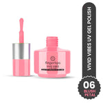 image, Fingertips Vivid Vibes Blush Petal UV Gel Polish (Shade 06) – Long-Lasting Soak-Off Gel Nail Color, 16ml