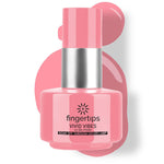 image, Fingertips Vivid Vibes Blush Petal UV Gel Polish (Shade 06) – Long-Lasting Soak-Off Gel Nail Color, 16ml