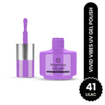 image, Fingertips Vivid Vibes Lilac UV Gel Polish (Shade 41) – Long-Lasting Soak-Off Gel Nail Color, 16ml