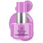 image, Fingertips Vivid Vibes Pastel purple UV Gel Polish (Shade 43) – Long-Lasting Soak-Off Gel Nail Color, 16ml