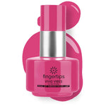 image, Fingertips Vivid Vibes Rose Pink UV Gel Polish (Shade 61) – Long-Lasting Soak-Off Gel Nail Color, 16ml