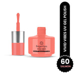 image, Fingertips Vivid Vibes Salmon UV Gel Polish (Shade 60) – Long-Lasting Soak-Off Gel Nail Color, 16ml