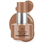 image, Fingertips Vivid Vibes Toffee Tan UV Gel Polish (Shade 86) – Long-Lasting Soak-Off Gel Nail Color, 16ml