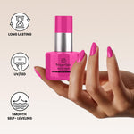 image, Fingertips Vivid Vibes Royal Rose UV Gel Polish (Shade 32) – Long-Lasting Soak-Off Gel Nail Color, 16ml