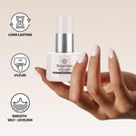 image, Fingertips Vivid Vibes Silver Glitter UV Gel Polish (Shade 69) – Long-Lasting Soak-Off Gel Nail Color, 16ml