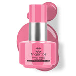 image, Fingertips Vivid Vibes Warm pink UV Gel Polish (Shade 79) – Long-Lasting Soak-Off Gel Nail Color, 16ml