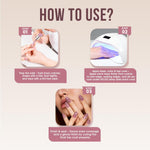 image, Fingertips Vivid Vibes Dusty Rose UV Gel Polish (Shade 02) – Long-Lasting Soak-Off Gel Nail Color, 16ml