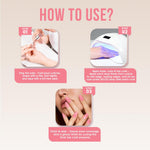 image, Fingertips Vivid Vibes Blush Petal UV Gel Polish (Shade 06) – Long-Lasting Soak-Off Gel Nail Color, 16ml