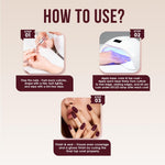 image, Fingertips Vivid Vibes Deep Berry UV Gel Polish (Shade 09) – Long-Lasting Soak-Off Gel Nail Color, 16ml