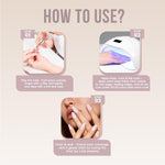 image, Fingertips Vivid Vibes Cotton Pink UV Gel Polish (Shade 30) – Long-Lasting Soak-Off Gel Nail Color, 16ml