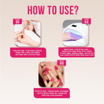 image, Fingertips Vivid Vibes Cum Yum-Yum UV Gel Polish (Shade 54) – Long-Lasting Soak-Off Gel Nail Color, 16ml