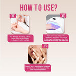 image, Fingertips Vivid Vibes Apricot Cream UV Gel Polish (Shade 62) – Long-Lasting Soak-Off Gel Nail Color, 16ml