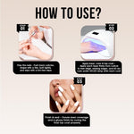 image, Fingertips Vivid Vibes Silver Glitter UV Gel Polish (Shade 69) – Long-Lasting Soak-Off Gel Nail Color, 16ml