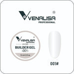 image, Venalisa Builder Gel Clear 15ml – Nail Extension UV/LED Hard Gel for Strong & Long Nails
