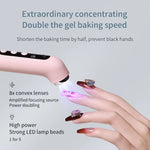 image, Sevyn Colors 2-in-1 Rechargeable Nail Drill Machine – Portable Electric File with LED Light & Digital Display