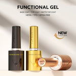 image, Venalisa Base Coat, Top Coat & Matte Top Set – Long-Lasting, UV-Resistant, High Shine & Matte Finish Nail Gel Set