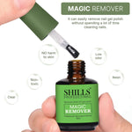 image, Shills Professional Magic Remover 15ml – Fast Gel Nail Polish Remover | Easy Soak-Off, Non-Toxic, Low Odor