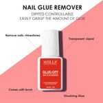 image, SHILLS Professional Glue-Off Nail Glue Remover (10g) – Safe & Easy Nail Glue Removal
