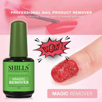 image, Shills Professional Magic Remover 15ml – Fast Gel Nail Polish Remover | Easy Soak-Off, Non-Toxic, Low Odor