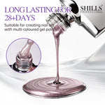 image, Shills Aura Cat Eye Gel Polish Set (12 Colors) | Magnetic Nail Art Kit | HEMA &amp; TPO Free