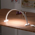 image, Sevyn Colors Professional Nail Desk Arch Lamp – 3 Light Modes (White / Natural White / Warm White) | Ultra-Bright Manicure LED Work Light