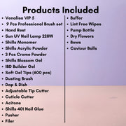 Sevyn Colors Professional Nail Art Advance Kit