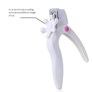 Sevyn Colors Adjustable Nail Tip Cutter Acrylic Nail Clipper for Artificial, Gel, and False Nails with Length Guide Wheel